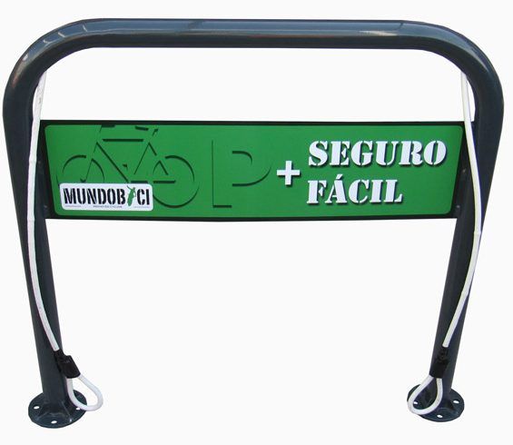 BiciLOCK, El parking de bicicletas más seguro y fácil, con cable de acero de 1cm incorporado.