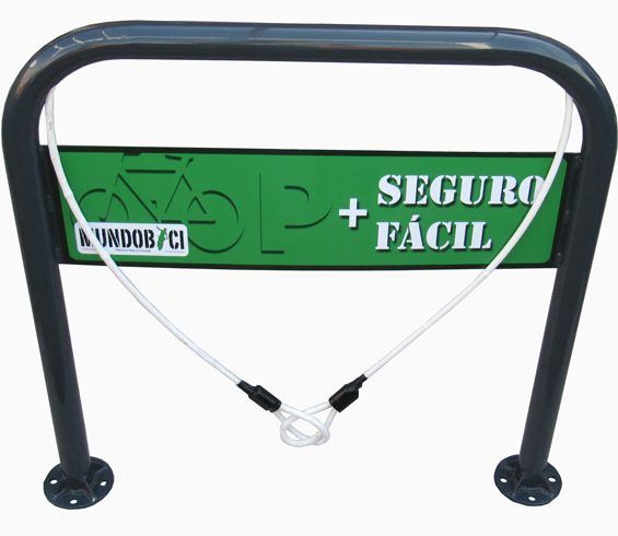 BiciLOCK, El parking de bicicletas más seguro y fácil, con cable de acero de 1cm incorporado.